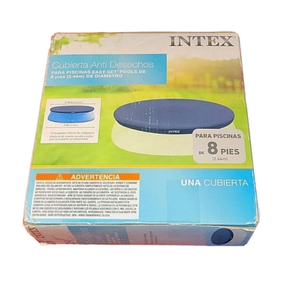 Intex 8ft. Above Ground Swimming Pool Debris Cover Tarp